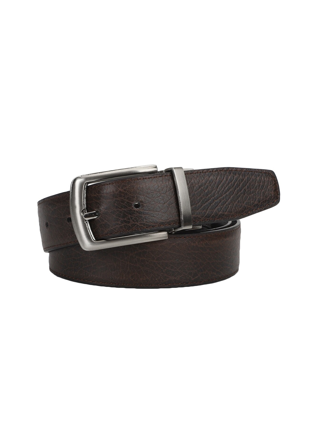 

UrbanMark Men Reversible Formal Belt, Black