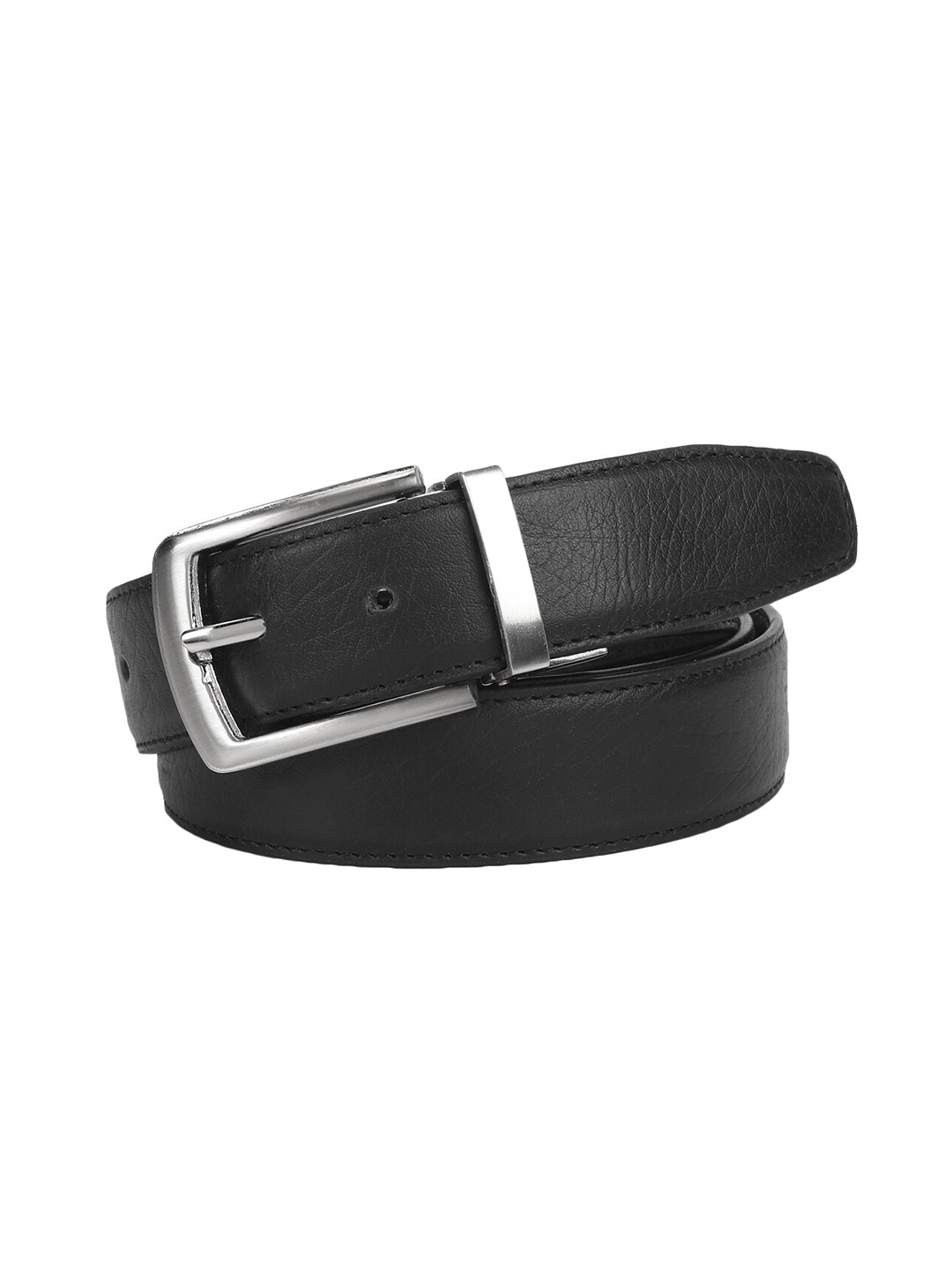 

UrbanMark Men Reversible Formal Belt, Black