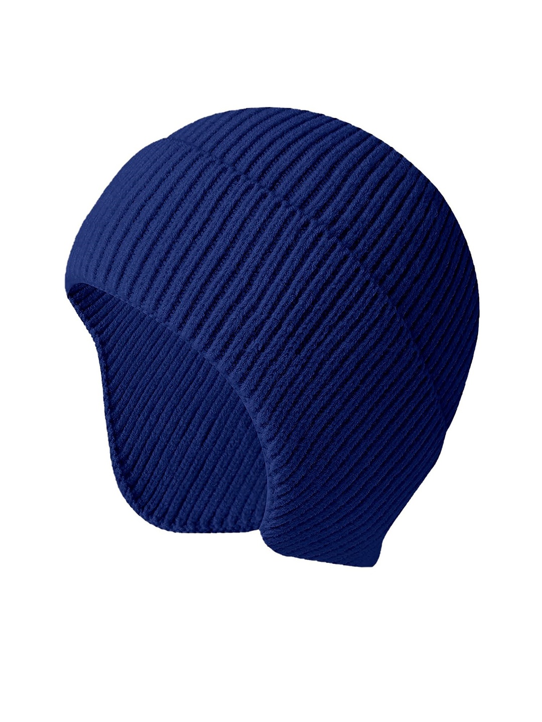 

Gajraj Unisex Woollen Beanie, Navy blue