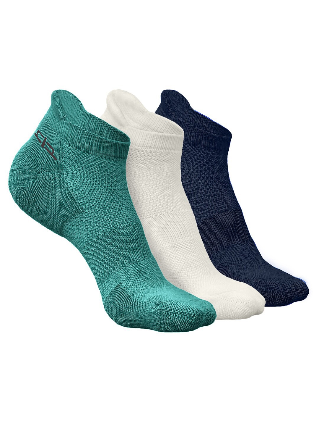 

Heelium Men Pack of 3 Bamboo Super Soft & Odour-Free Breathable Ankle-Length Socks, Green