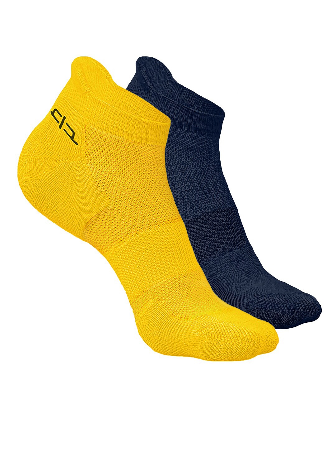 

Heelium Men Pack of 2 Bamboo Super Soft & Odour-Free Breathable Ankle-Length Socks, Yellow