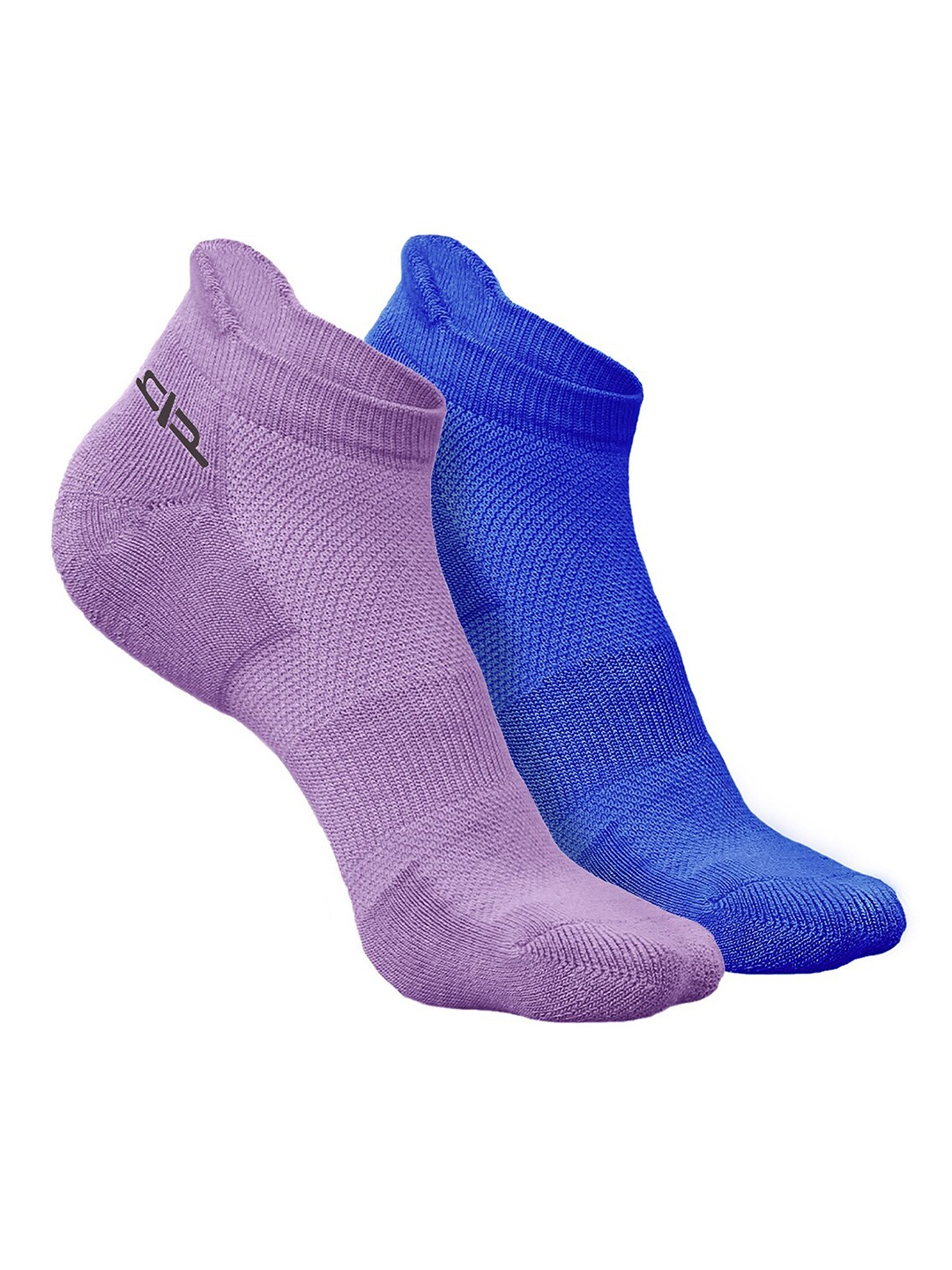 

Heelium Men Pack of 2 Bamboo Super Soft & Odour-Free Breathable Ankle-Length Socks, Purple