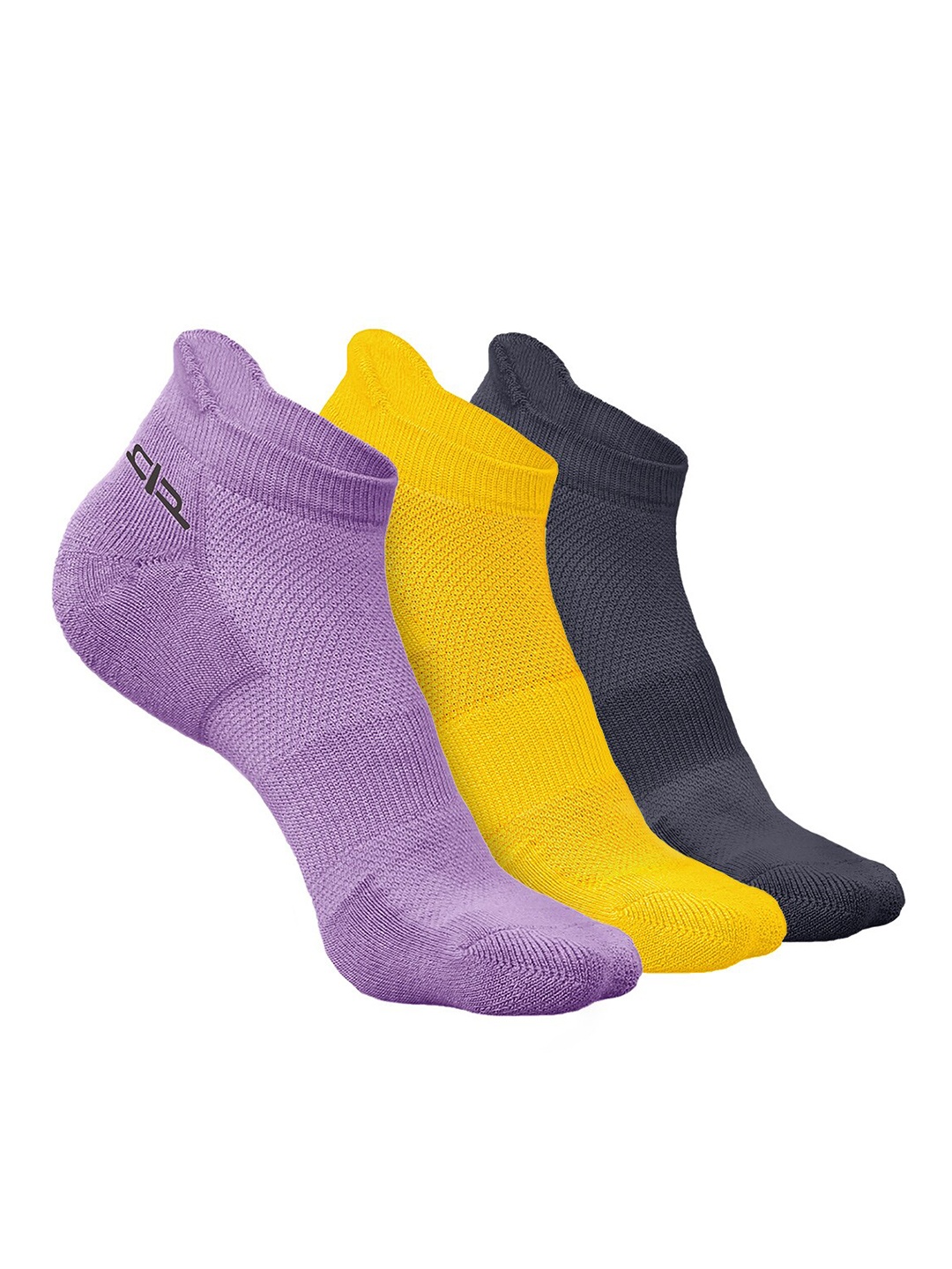 

Heelium Men Pack of 3 Bamboo Super Soft & Odour-Free Breathable Ankle-Length Socks, Yellow