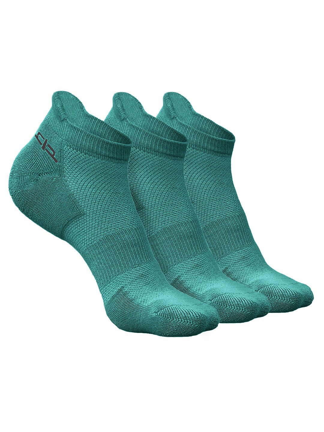 

Heelium Men Pack of 3 Bamboo Super Soft & Odour-Free Breathable Ankle-Length Socks, Green