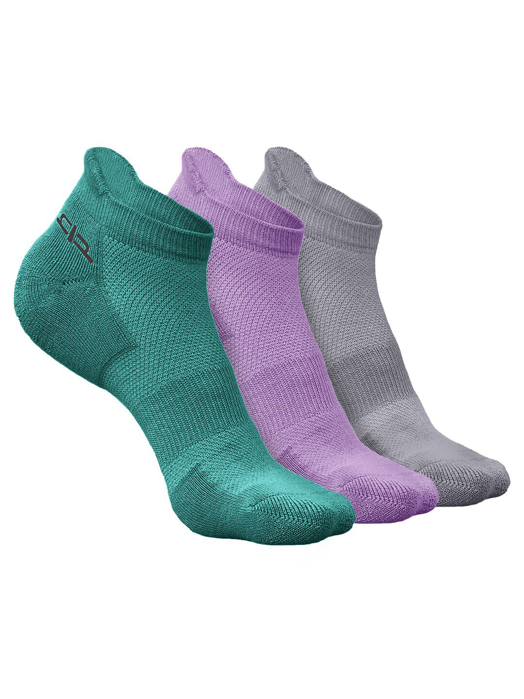 

Heelium Men Pack of 3 Bamboo Super Soft & Odour-Free Breathable Ankle-Length Socks, Green
