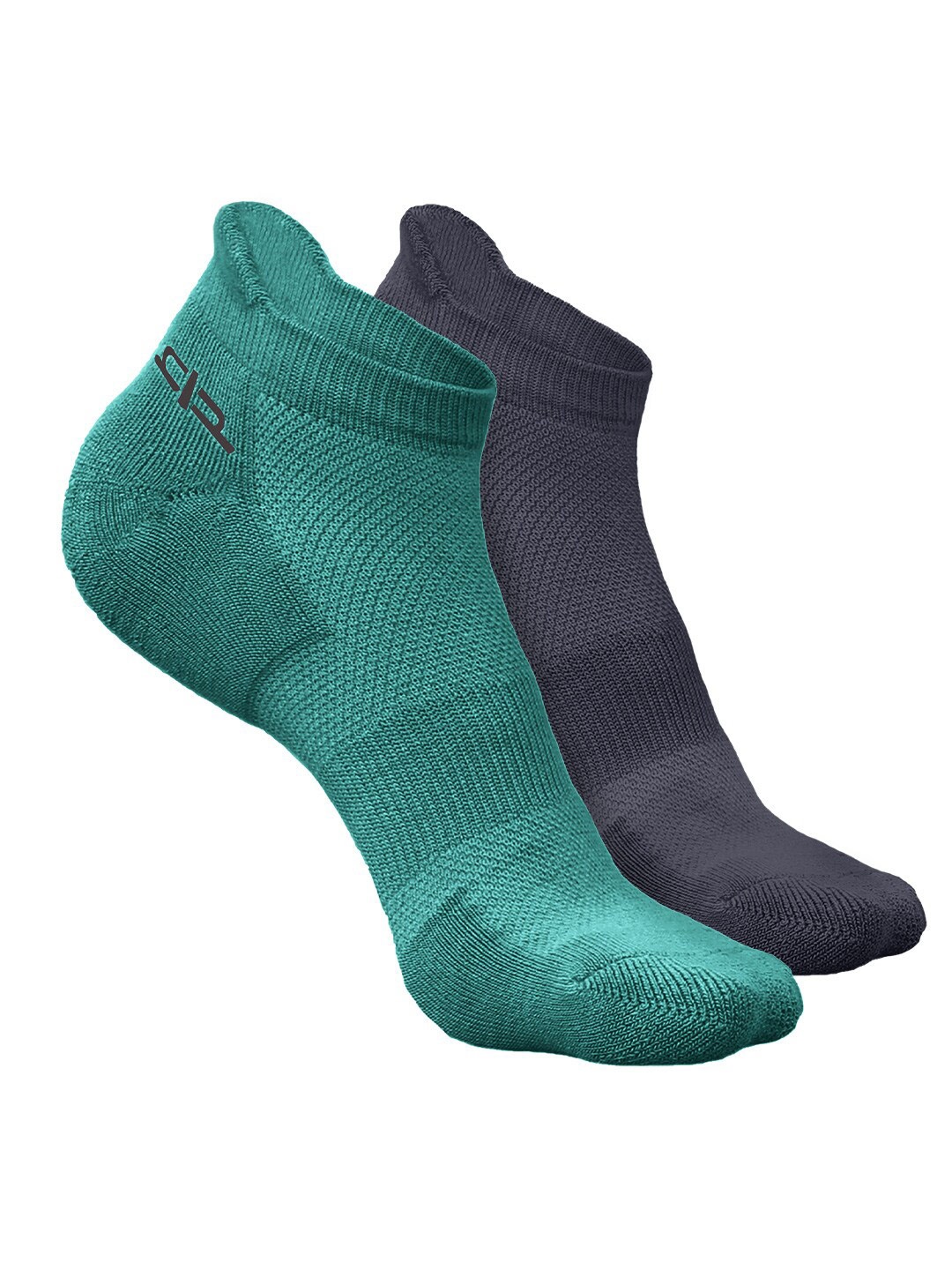 

Heelium Men Pack of 2 Bamboo Super Soft & Odour-Free Breathable Ankle-Length Socks, Green