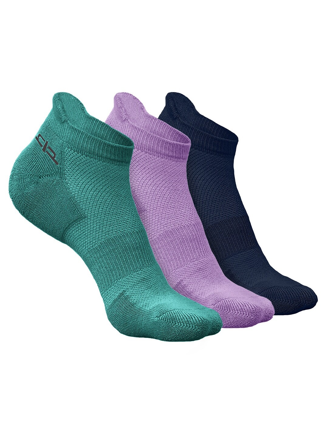 

Heelium Men Pack of 3 Bamboo Super Soft & Odour-Free Breathable Ankle-Length Socks, Green