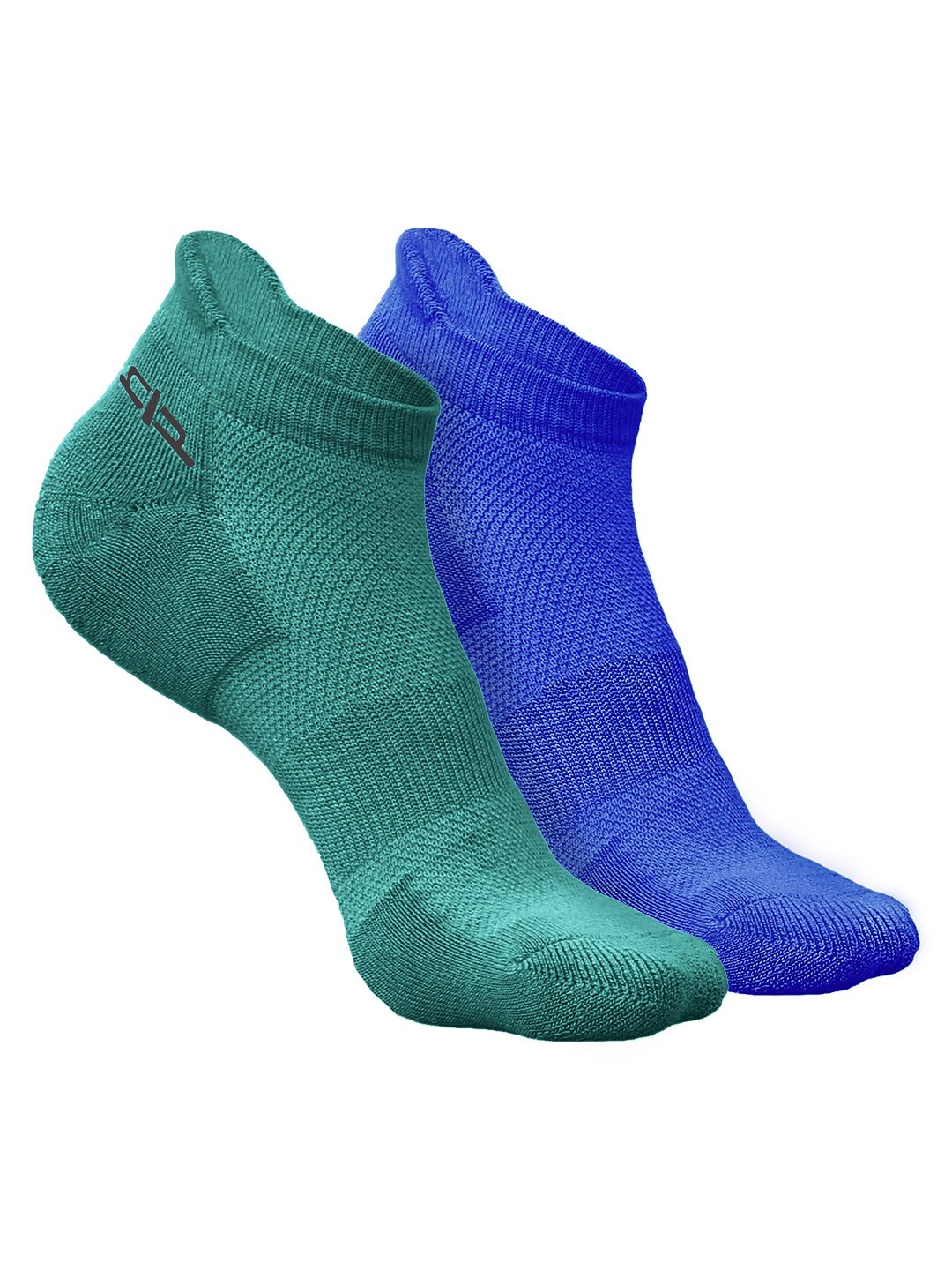 

Heelium Men Pack of 2 Bamboo Super Soft & Odour-Free Breathable Ankle-Length Socks, Green