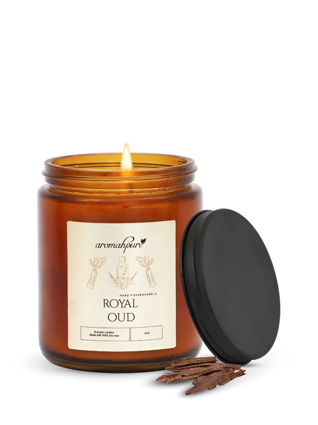 

Aromahpure Brown Jar Candle