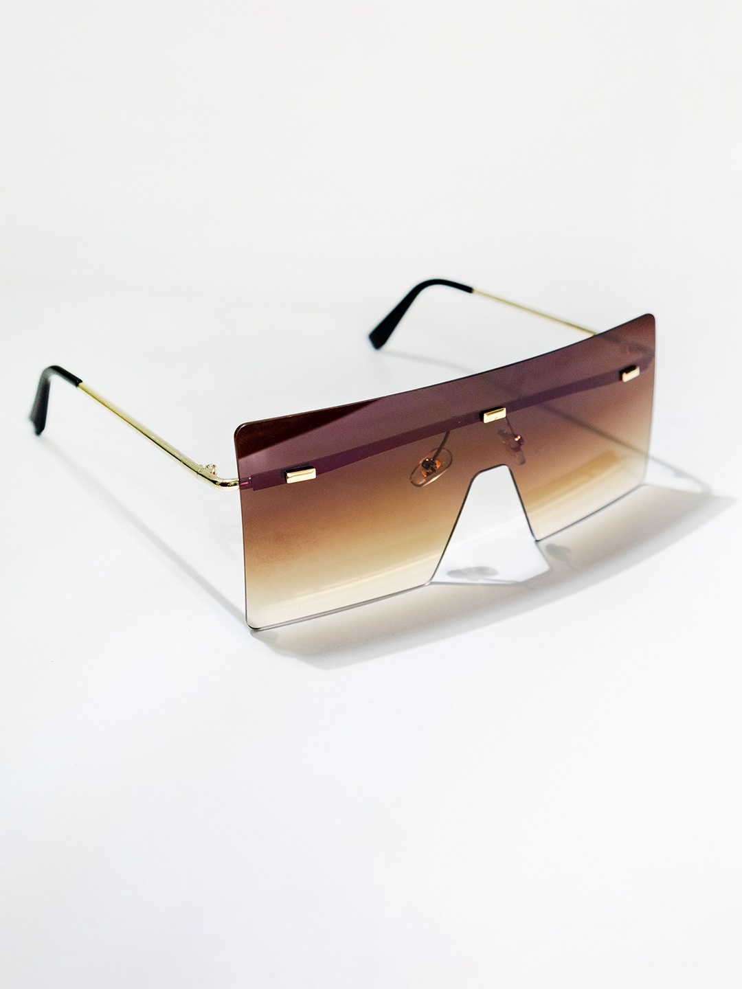 

CHOKORE Women Oversized Sunglasses With UV Protected Lens CHKSW_2002, Brown