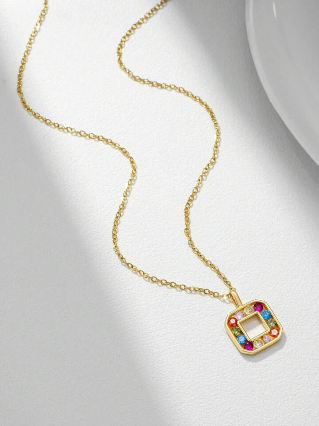 

SALTY Gold Plated Pendent With Chain