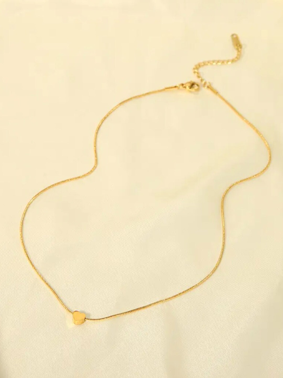

SALTY Heart Pendent Chain, Gold