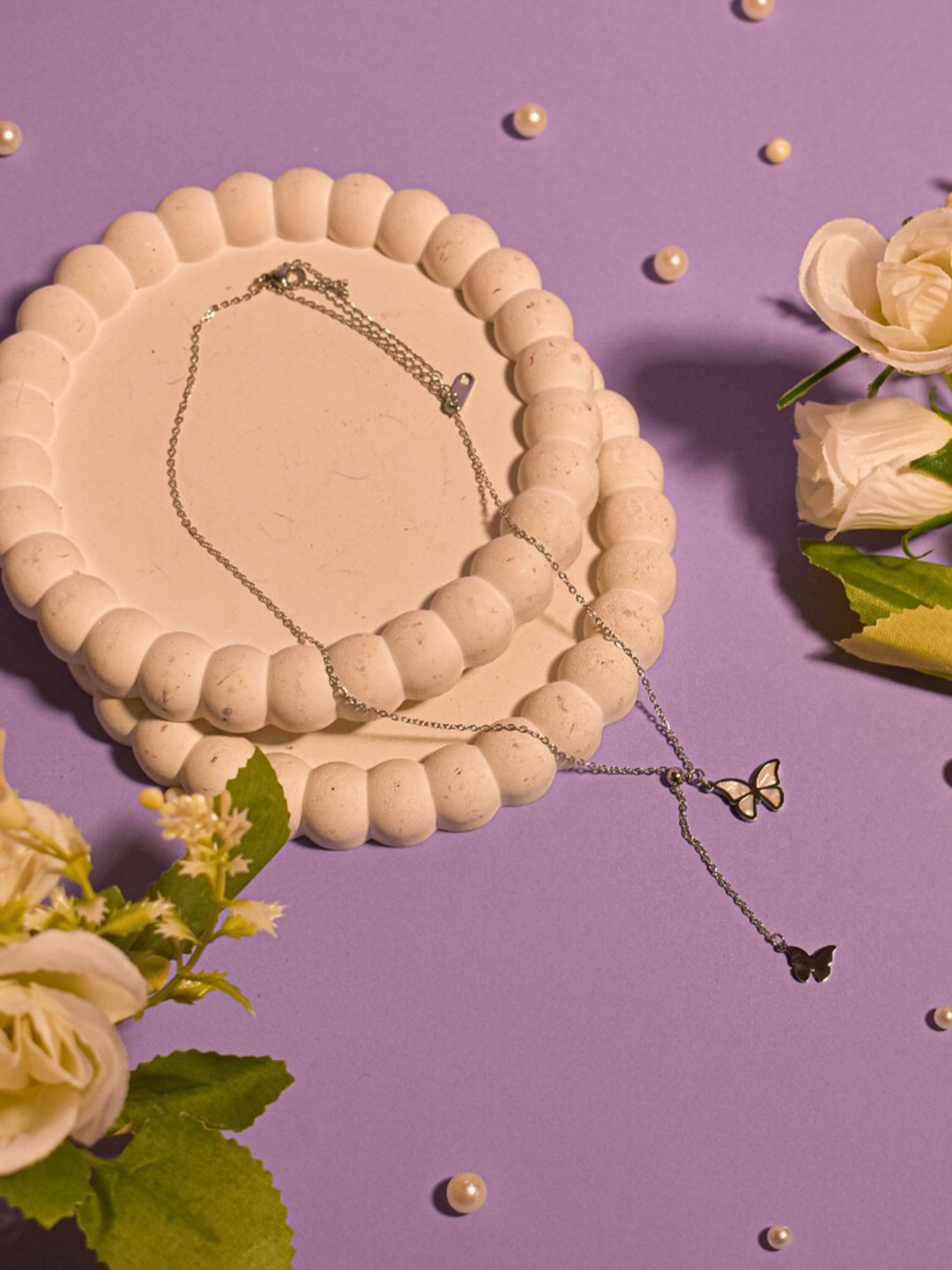 

SALTY Silver-Plated Necklace