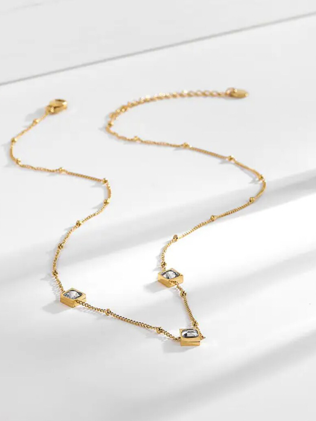

SALTY Minimal Necklace, Gold