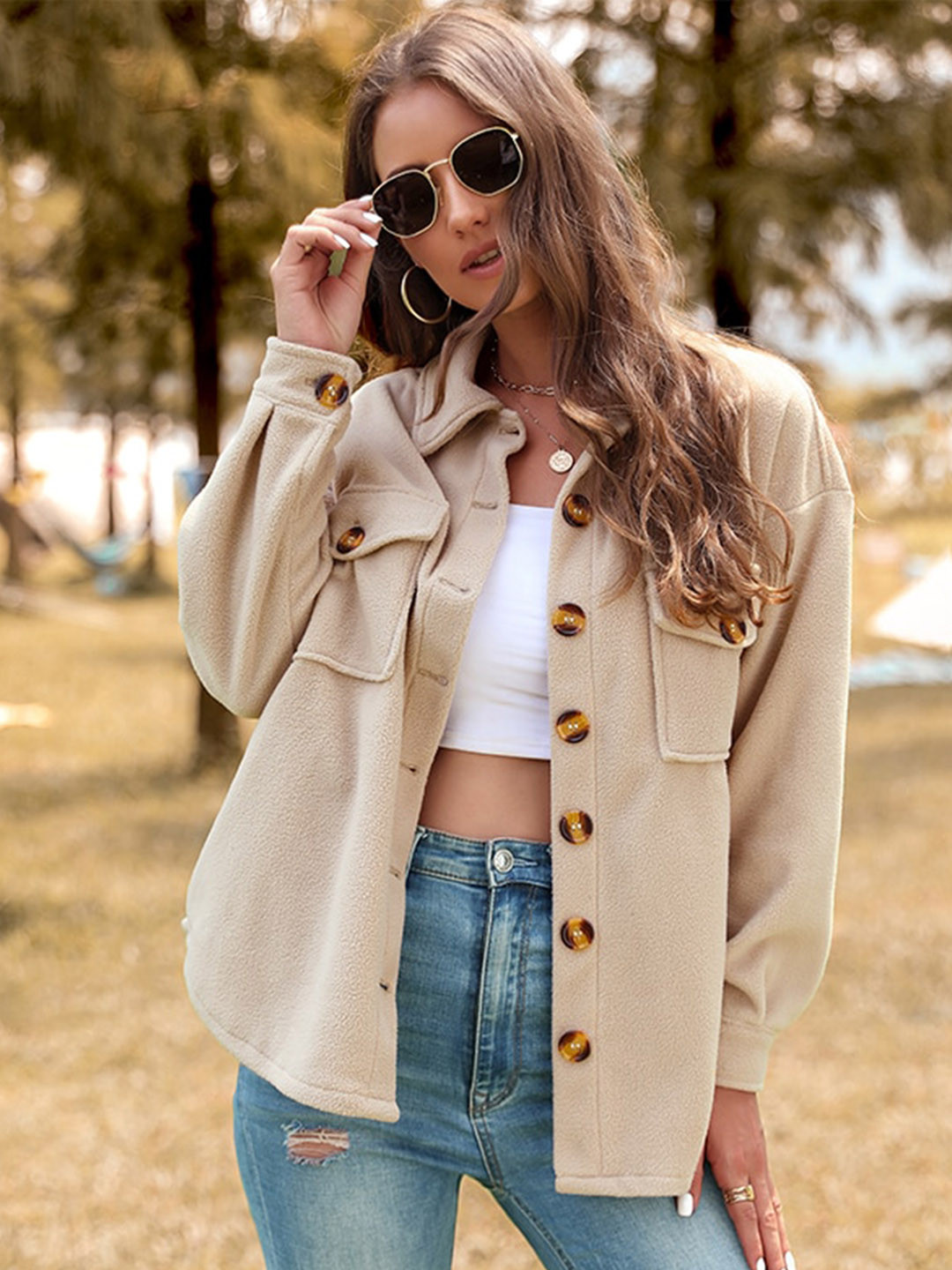 

StyleCast khaki Coloured Longline Tailored Jacket