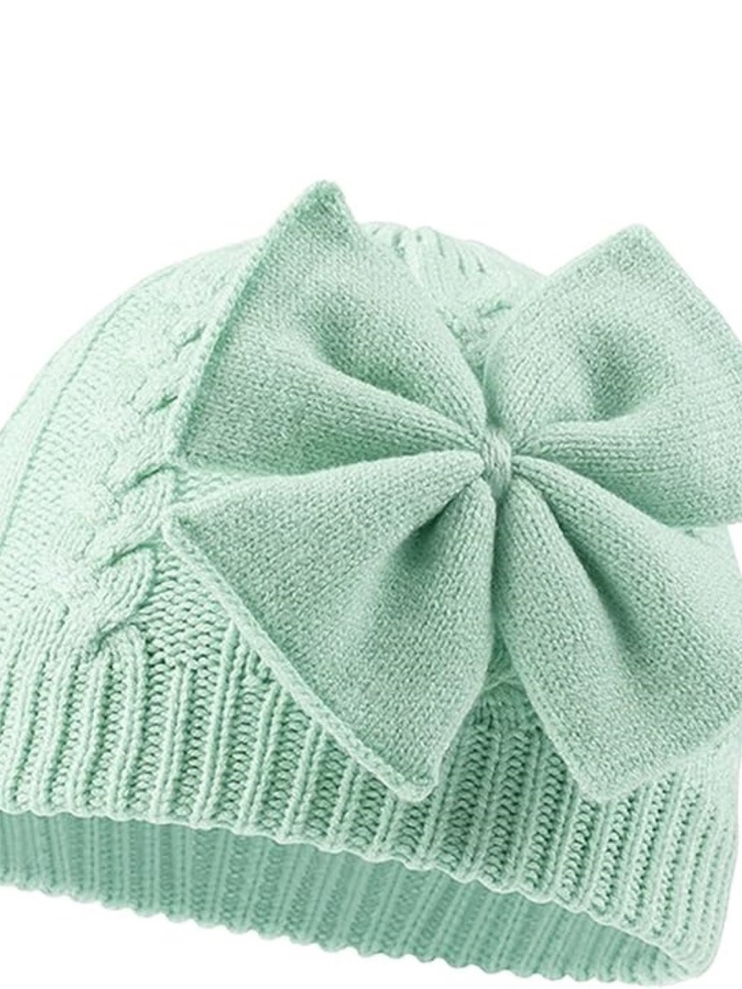 

EL REGALO Infants Self Design Beanie, Green
