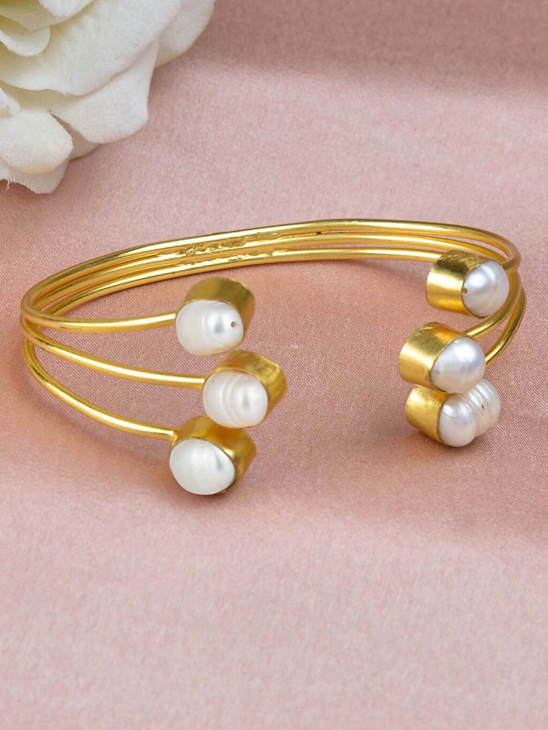 

ZURII Gold-Plated Kada Bracelet