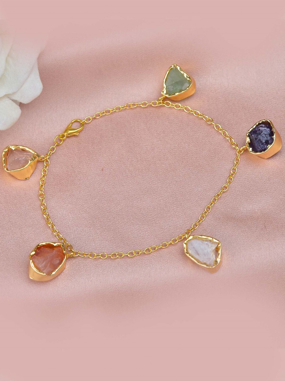 

ZURII Brass Gold-Plated Link Bracelet