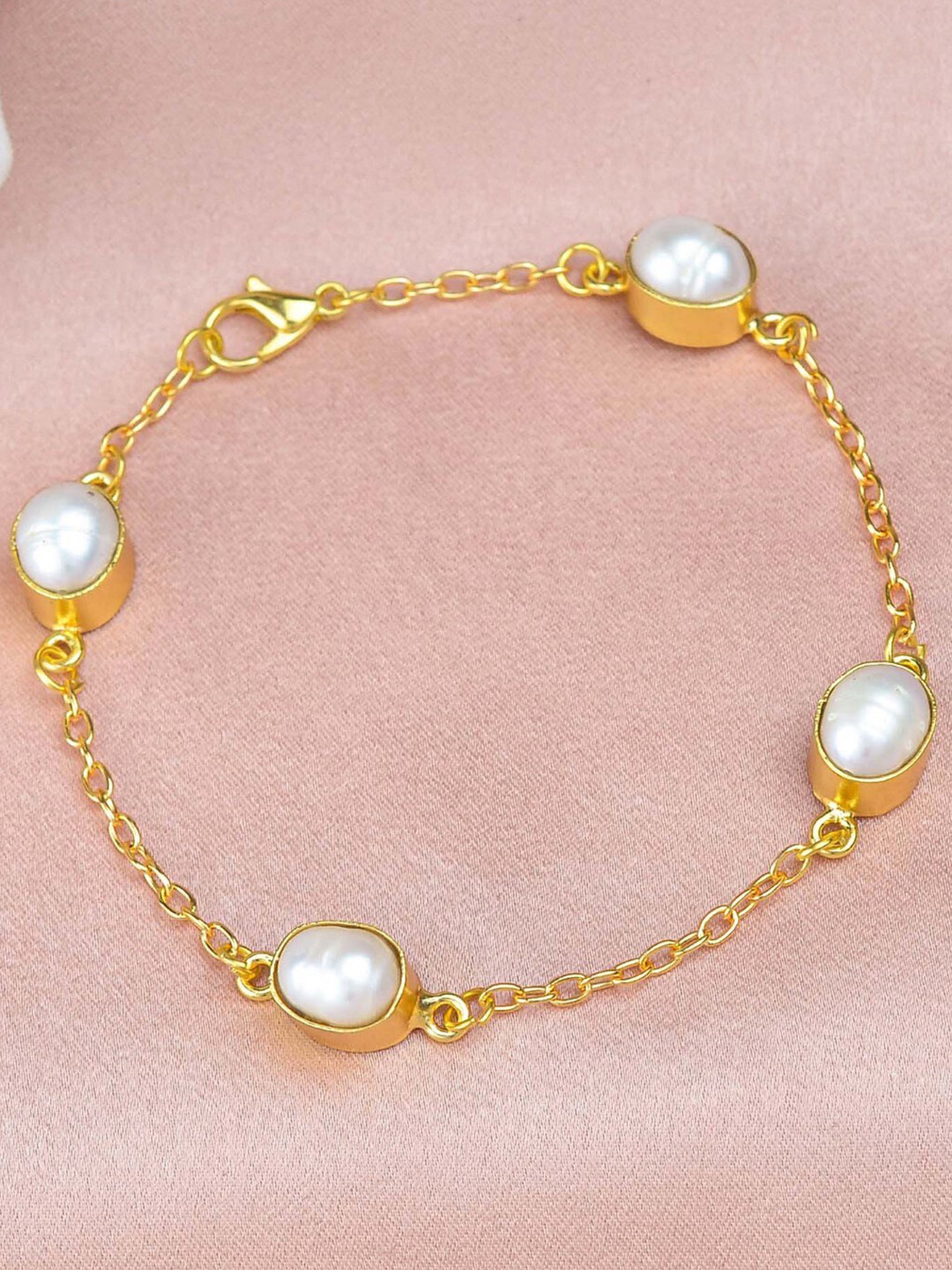 

ZURII Brass Gold-Plated Wraparound Bracelet