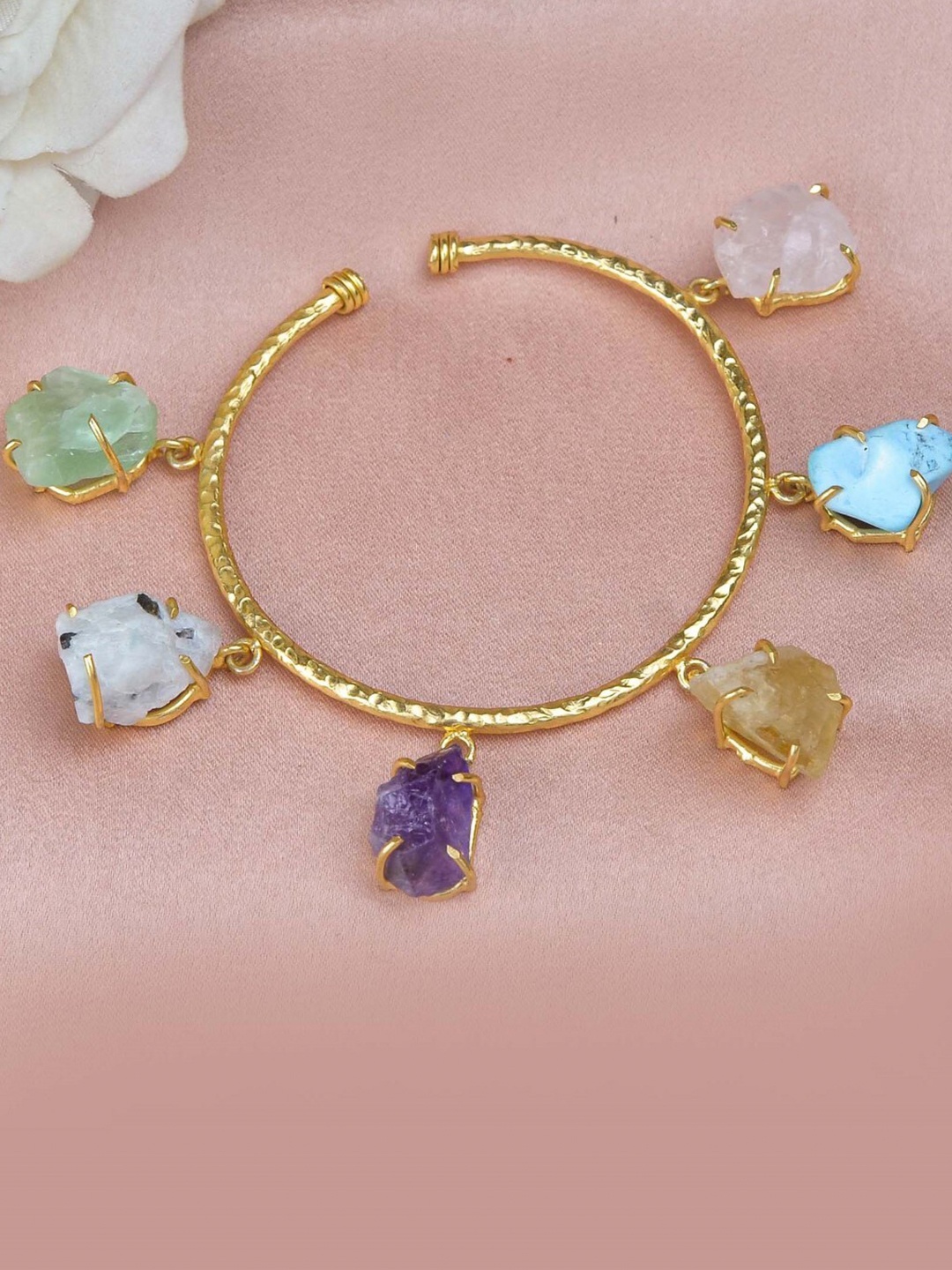 

ZURII Brass Gold-Plated Kada Bracelet