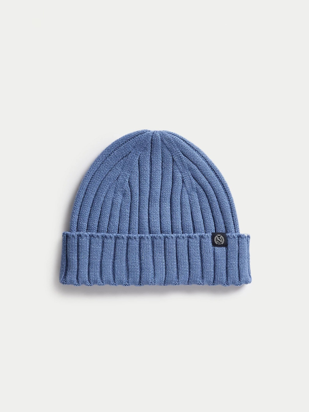 

Marks & Spencer Men Self Design Acrylic Beanie, Blue