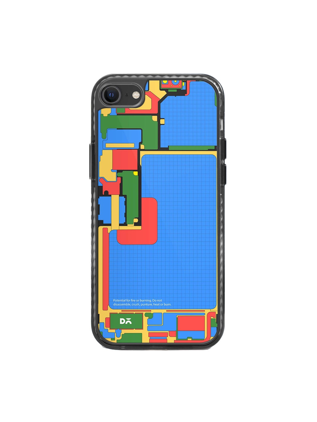 

DailyObjects Printed Apple iPhone 7 Case Cover, Blue
