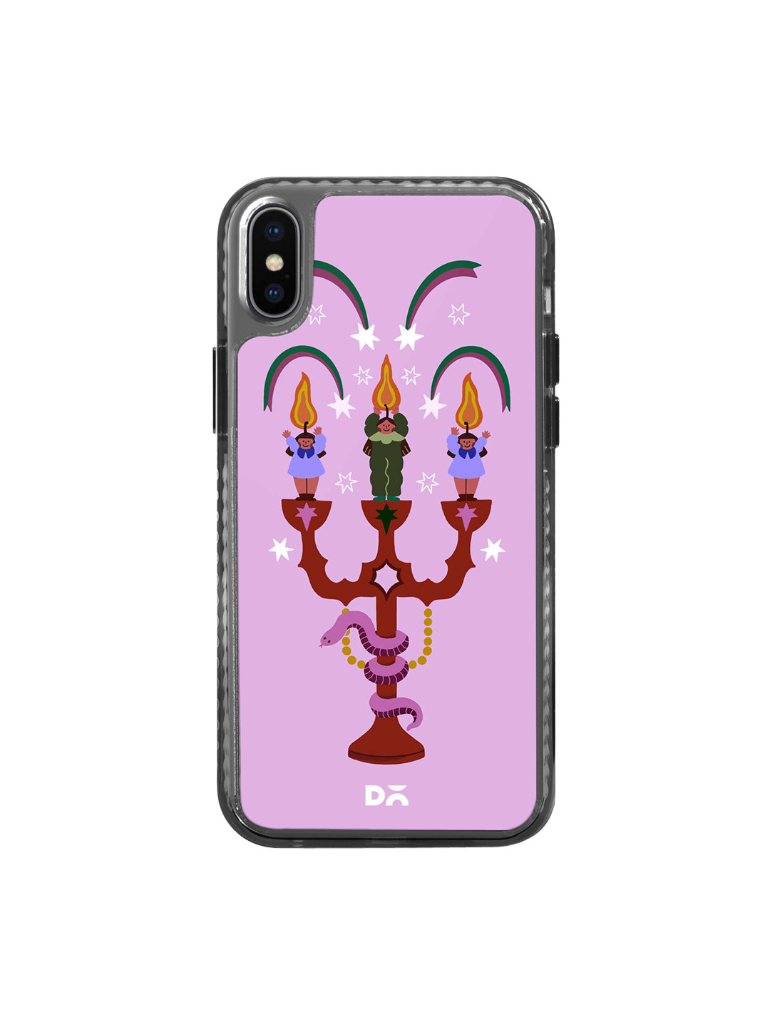 

DailyObjects Quirky Printed iPhone Xs Max Mobile Case Cover, Purple