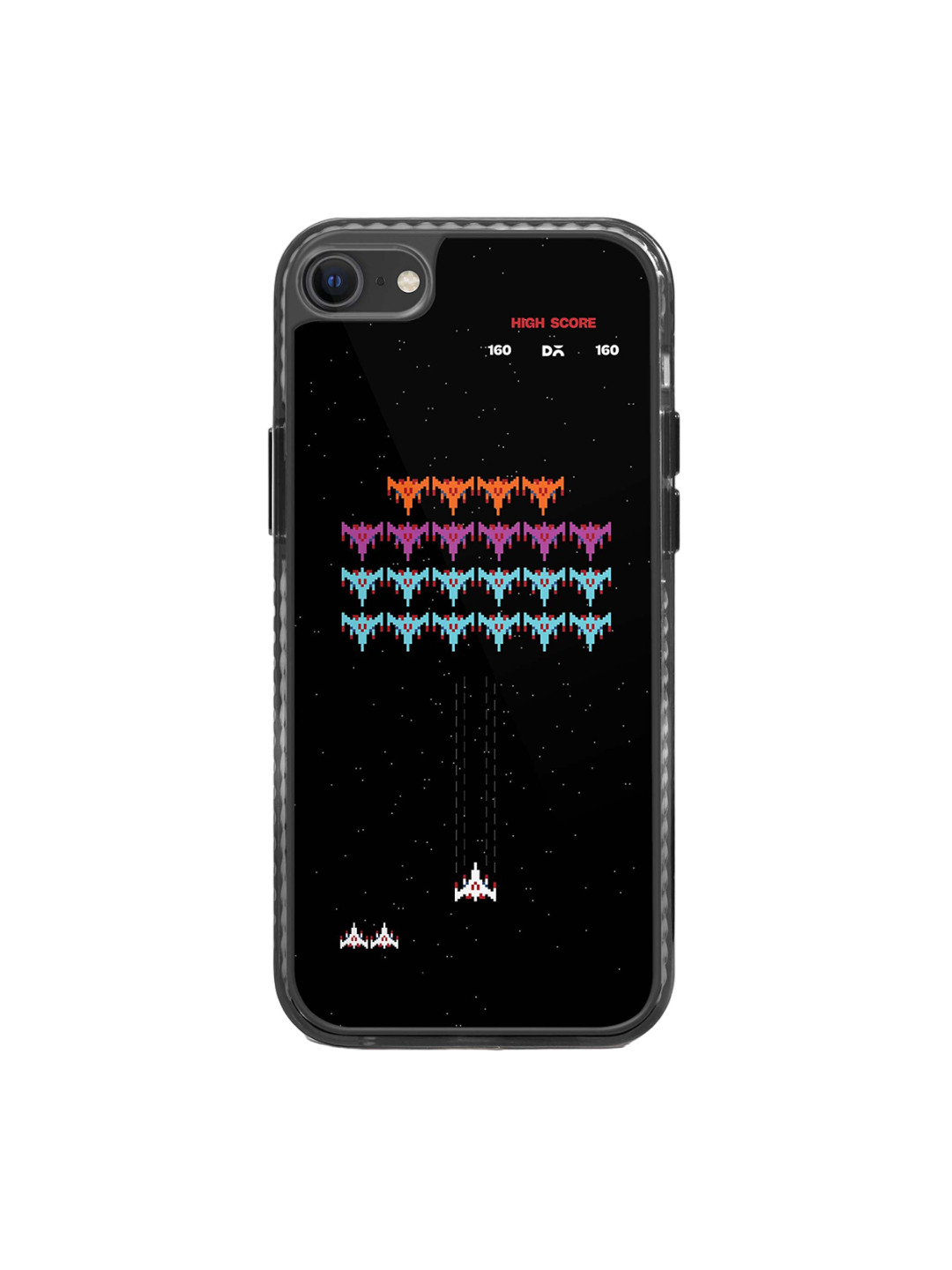 

DailyObjects Quirky Printed Impact resistant iPhone 7 Mobile Case Cover, Black