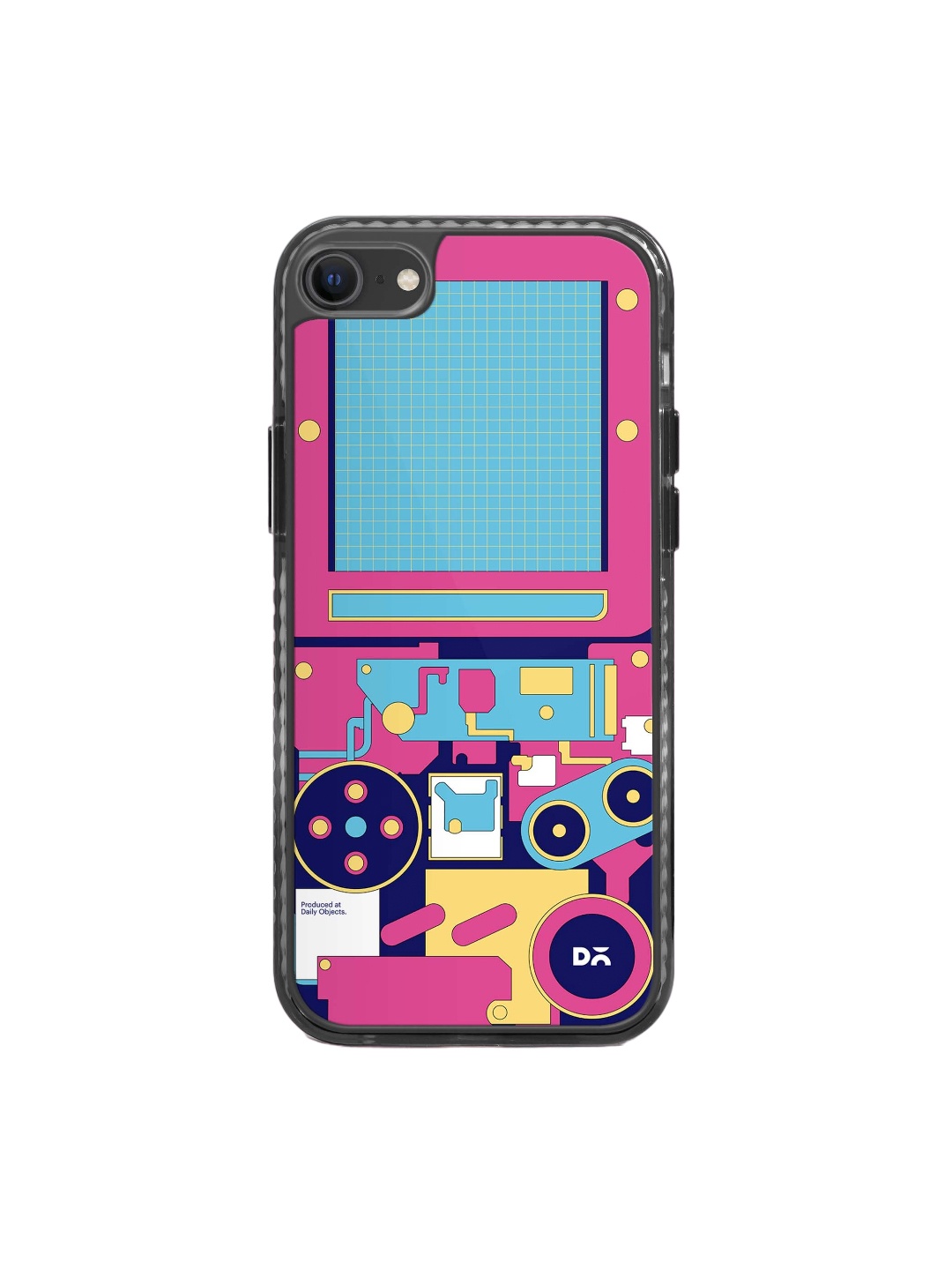 

DailyObjects Quirky Printed Impact resistant iPhone 7 Phone Back Case, Pink