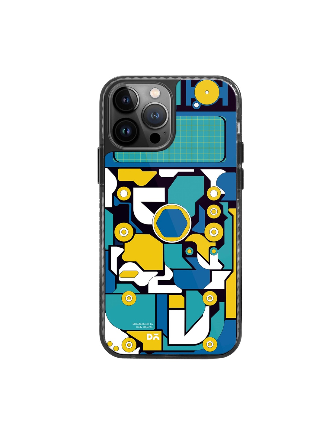

DailyObjects Printed iPhone 15 Pro Max Case Cover, Blue