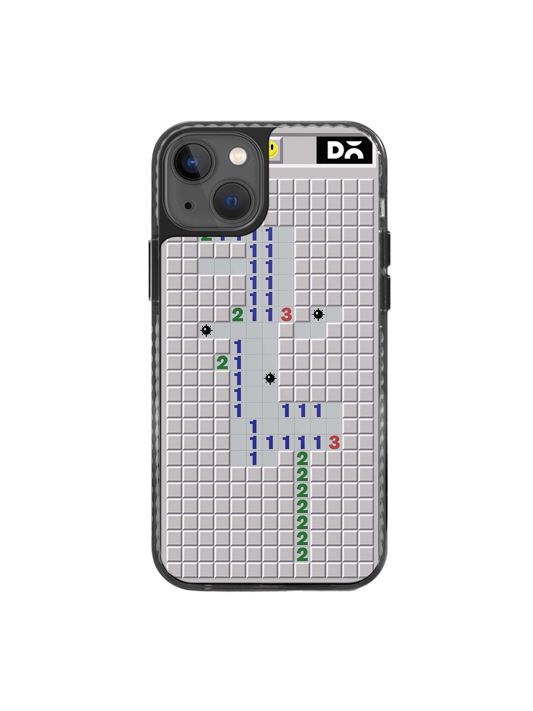 

DailyObjects Quirky Printed iPhone 15 Phone Back Case, Grey