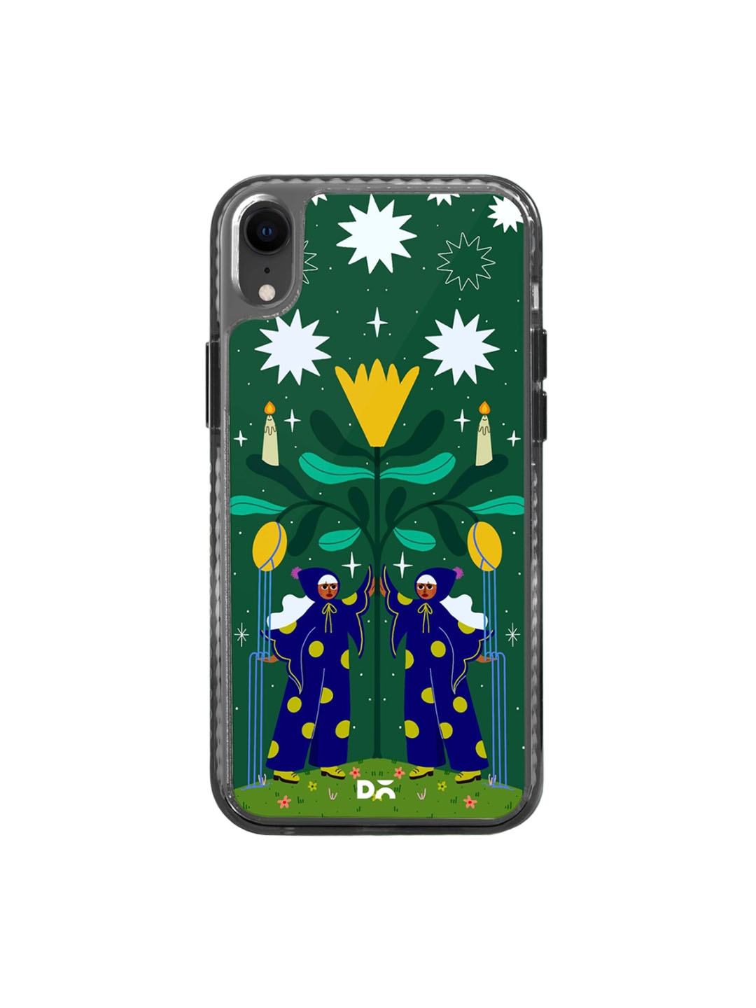 

DailyObjects Printed Impact Resistant iPhone Xr Phone Back Cover, Green