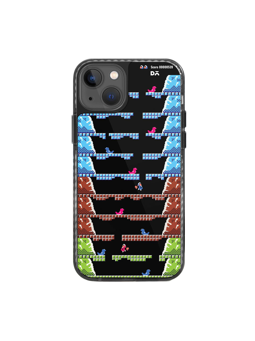 

DailyObjects Printed iPhone 15 Plus Phone Back Case, Black