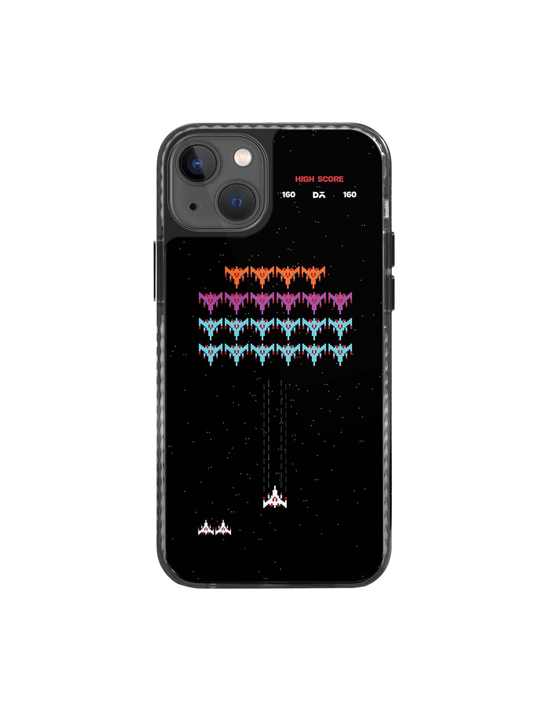 

DailyObjects Printed Impact Resistant iPhone 15 Plus Phone Back Cover, Black