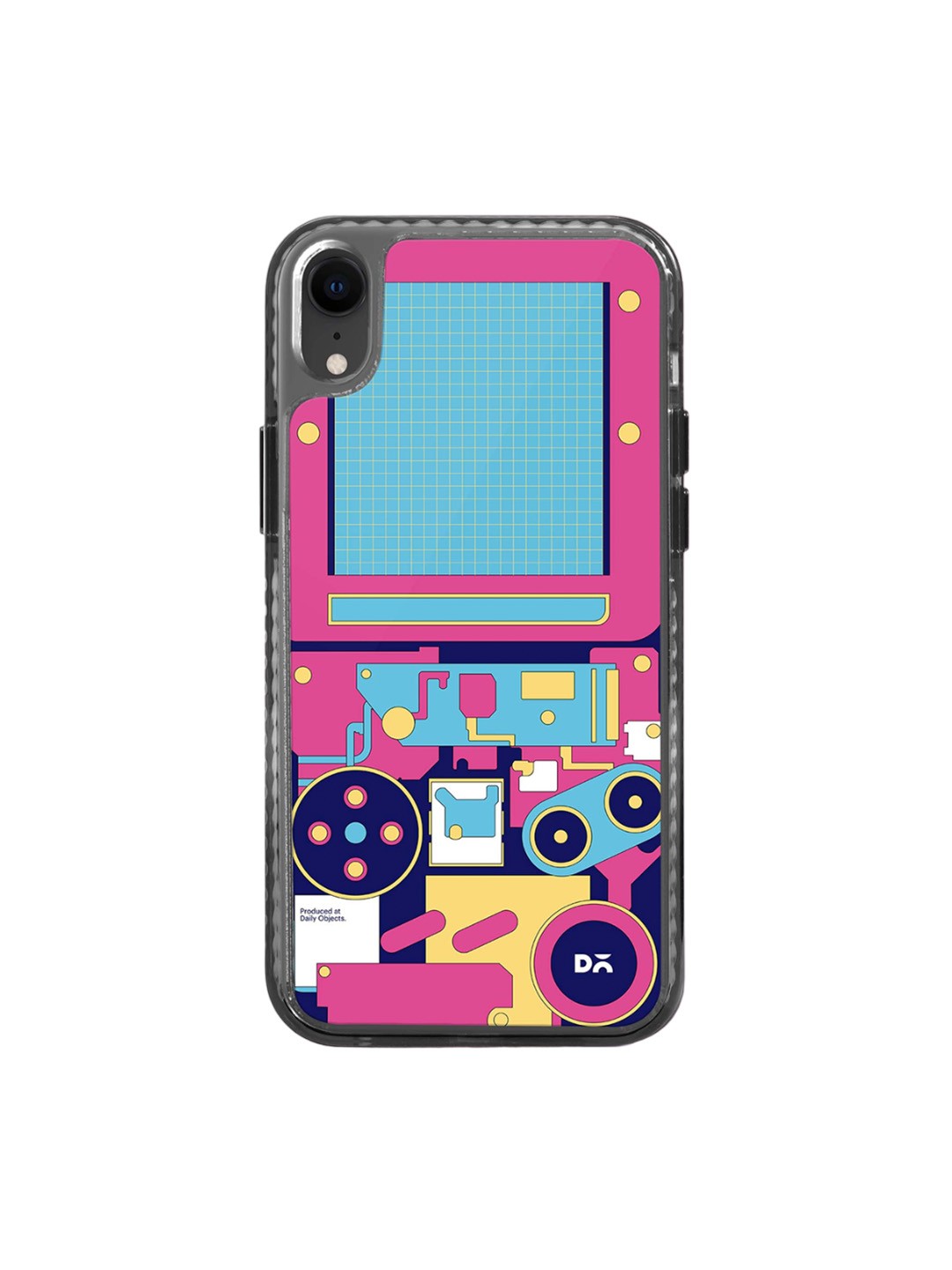

DailyObjects Quirky Printed Apple iPhone Xr Mobile Case Cover, Pink