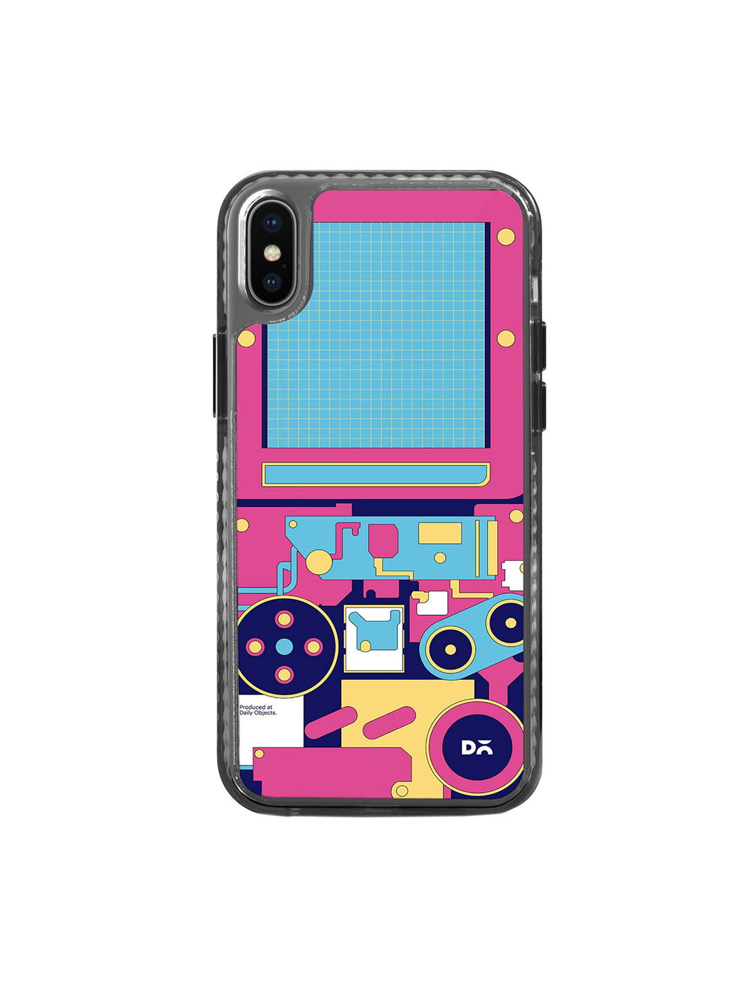 

DailyObjects Printed Impact ResistantiPhone X Phone Back Case, Pink