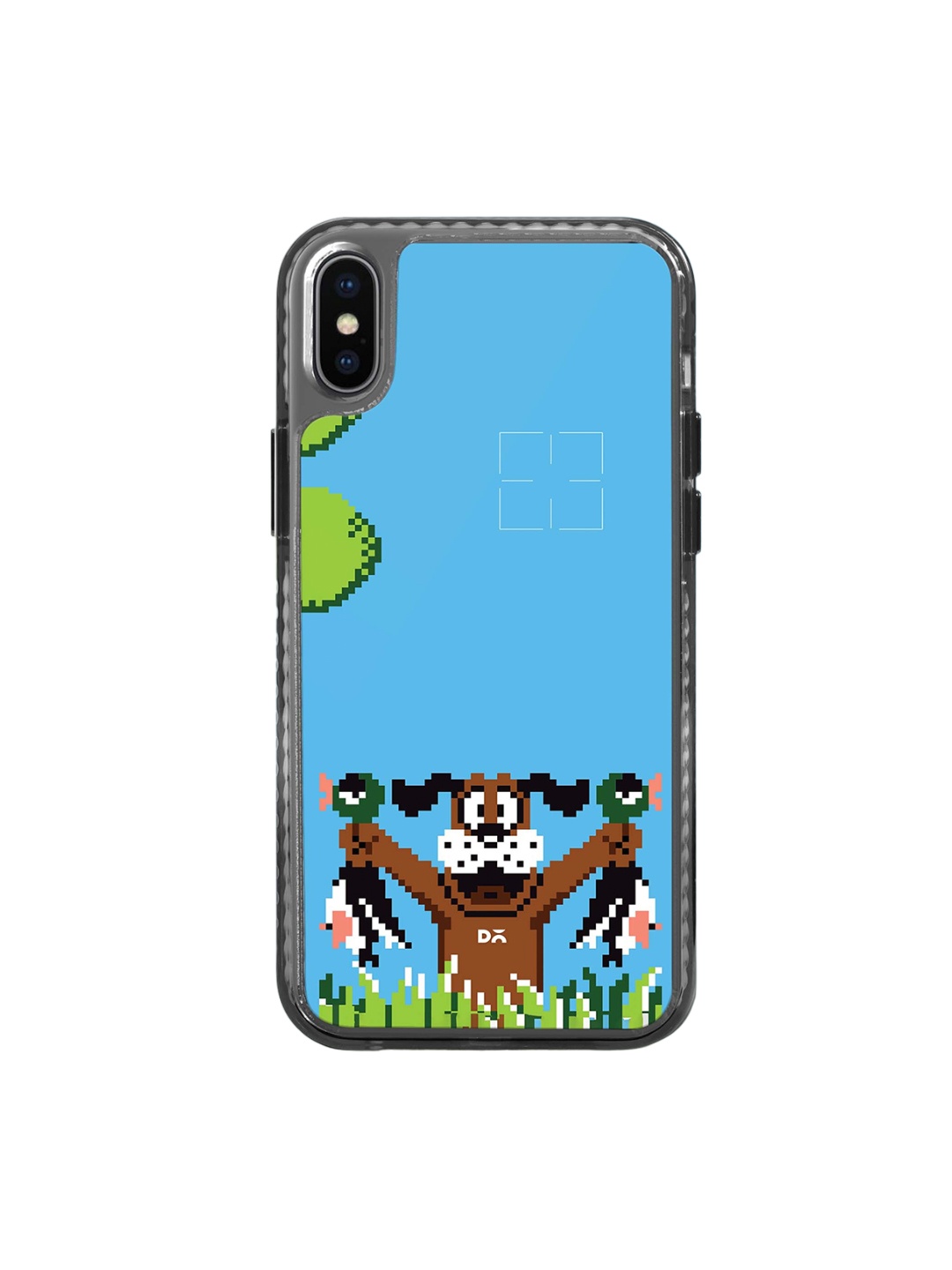 

DailyObjects Printed Impact Resistant iPhone X Back Case, Blue
