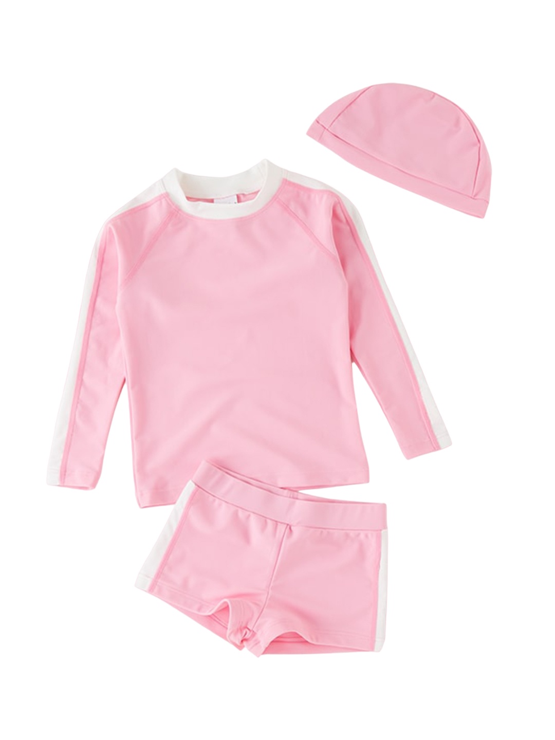 

StyleCast Girls Pink Round Neck Swimwear Cover Up Dress
