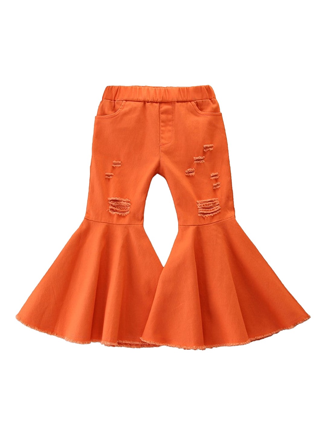 

StyleCast Girls Boot cut Trousers, Orange
