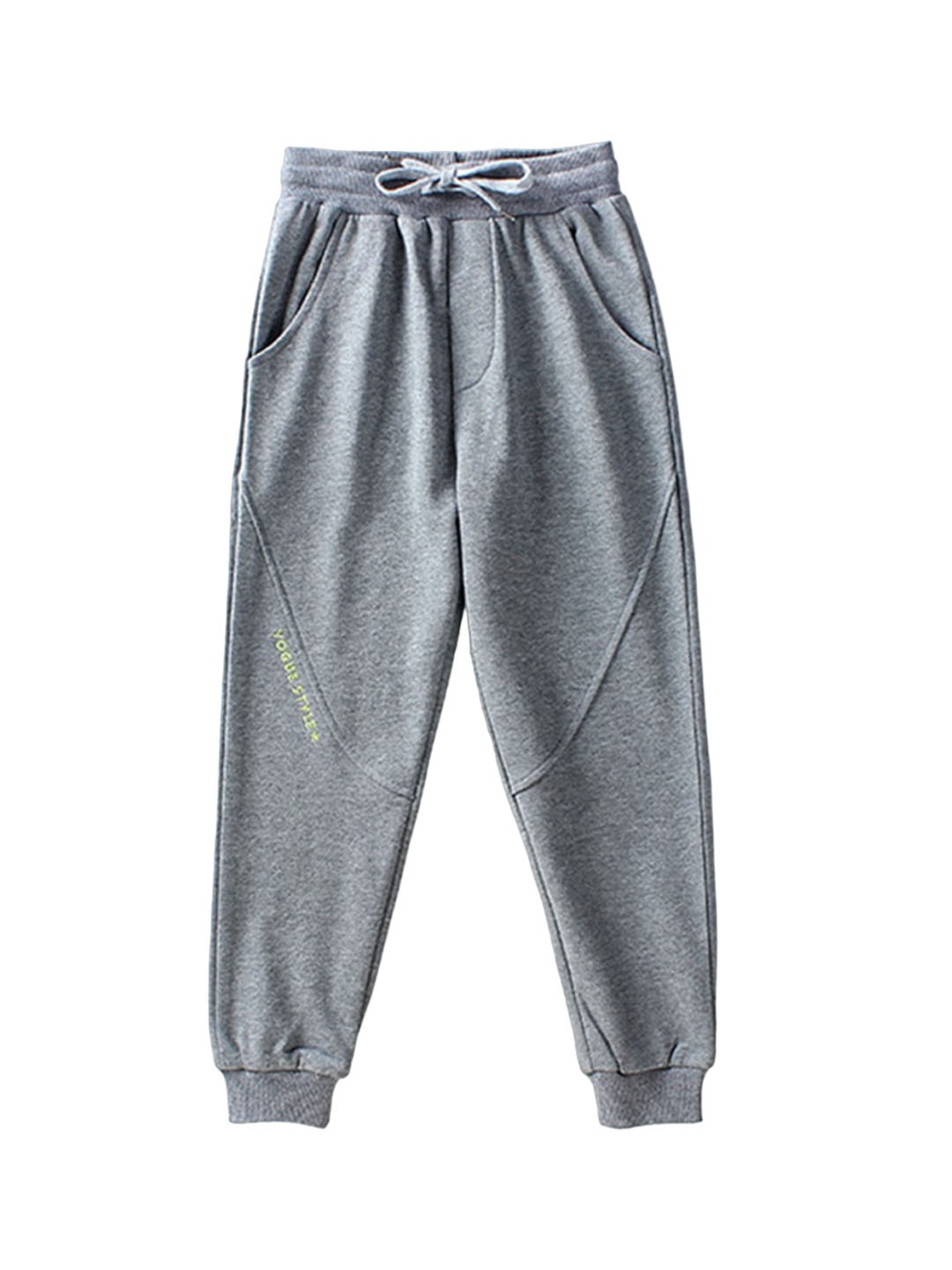 

StyleCast Boys Grey Mid-Rise Cotton Joggers