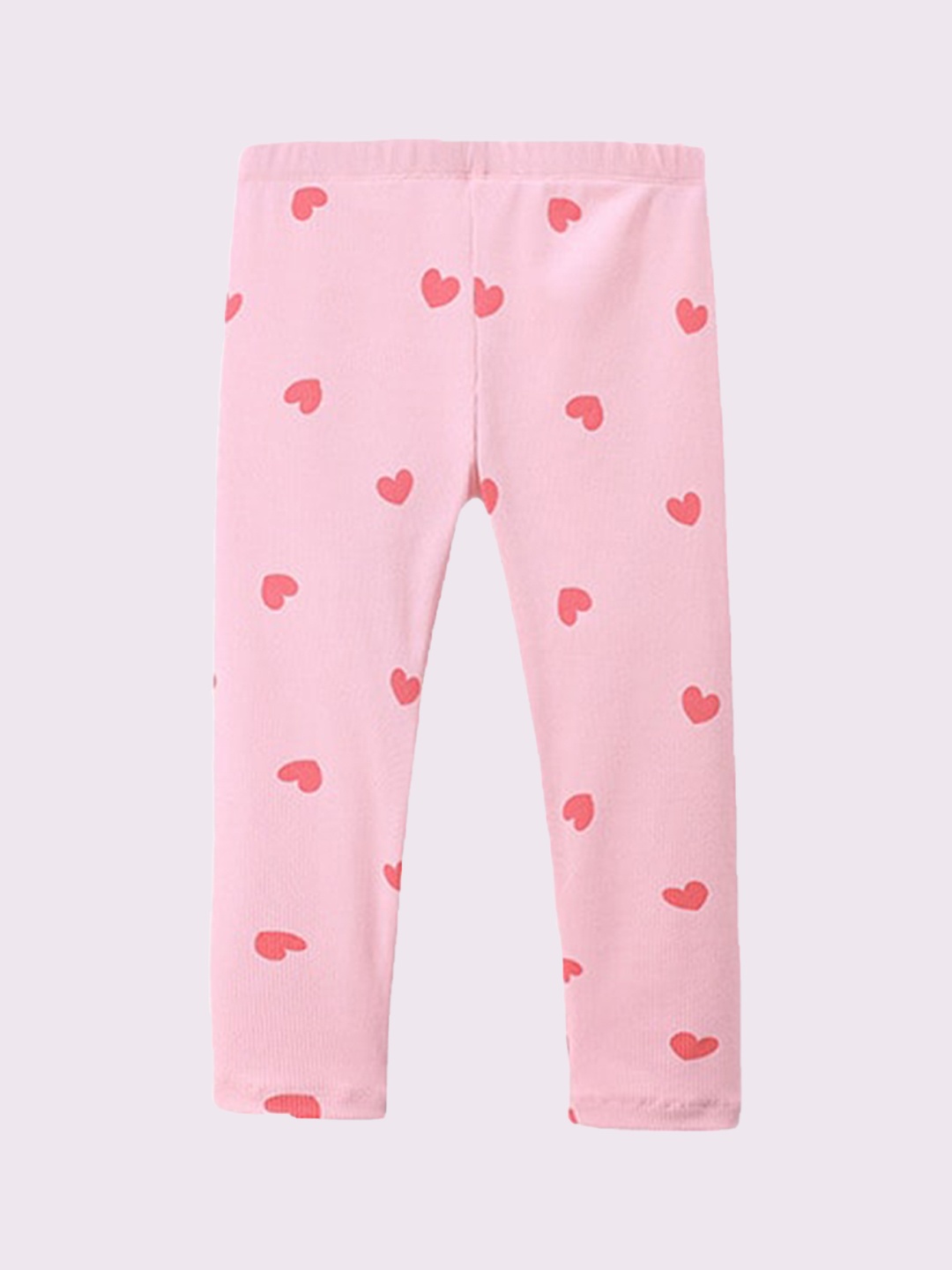 

StyleCast Girls Pink Conversational Printed Skinny Fit High Rise Easy Wash Trousers