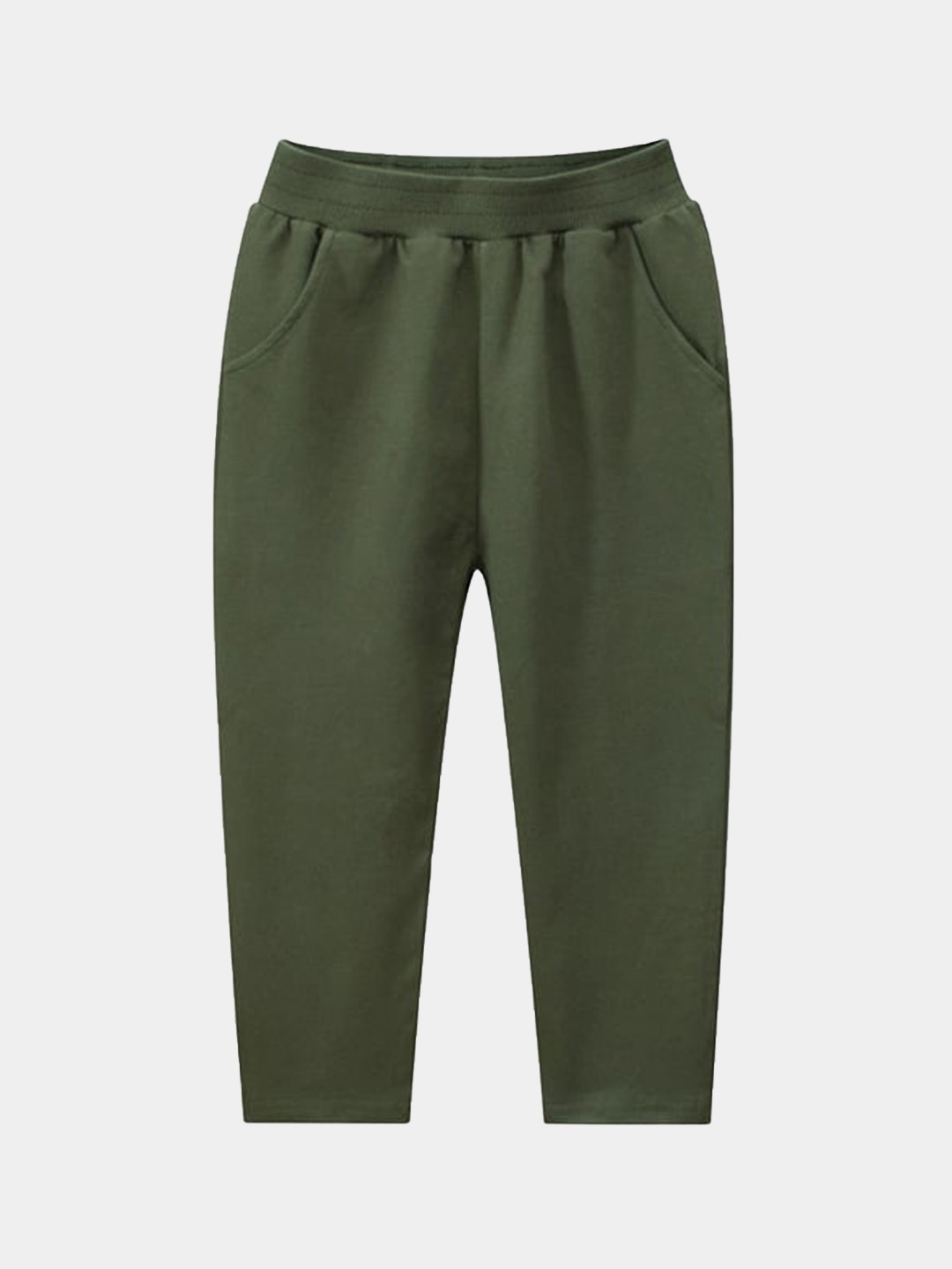 

StyleCast Boys Green Slim Fit Easy Wash Trousers