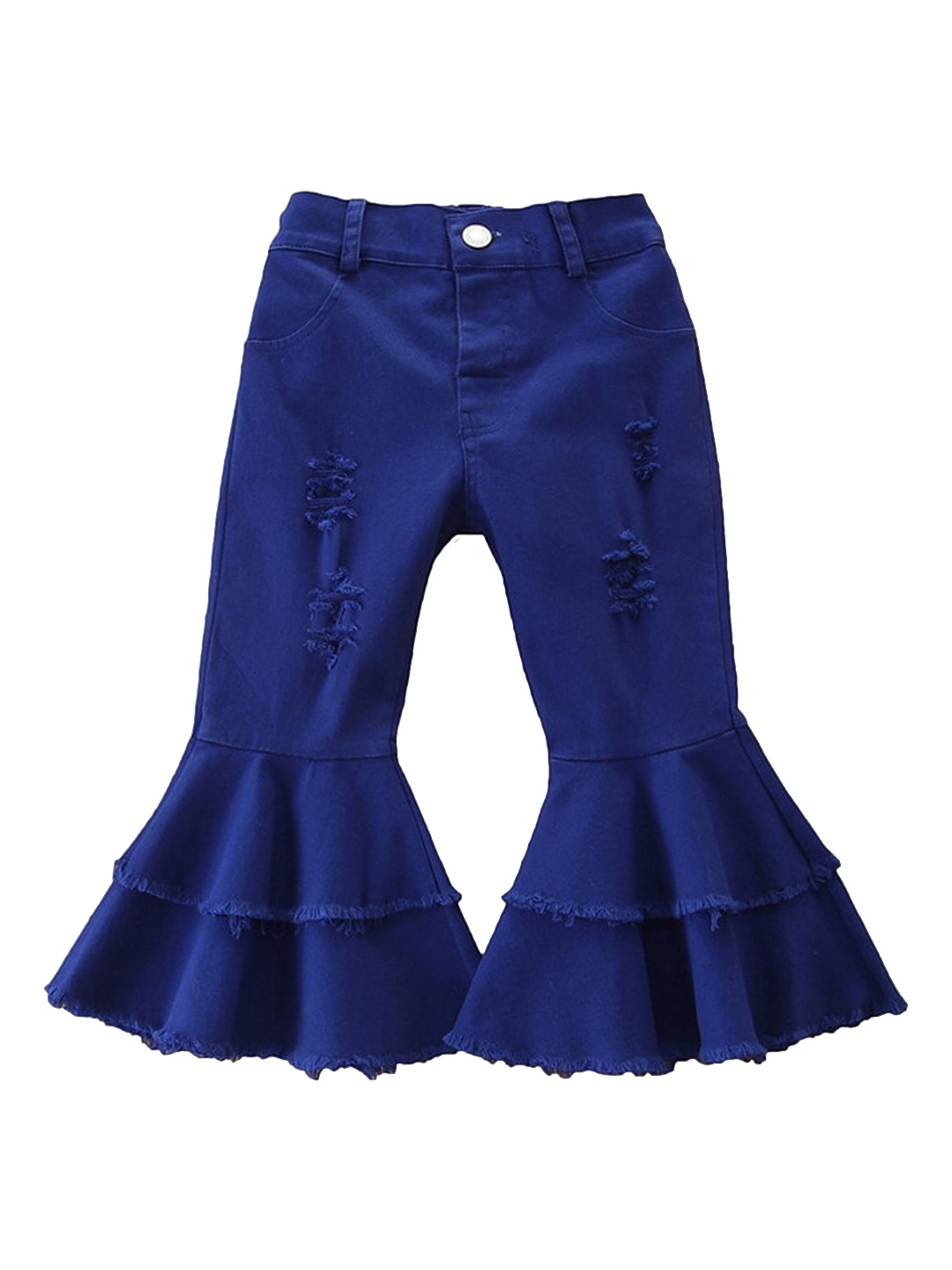 

StyleCast Girls Blue Flared Bootcut Trousers