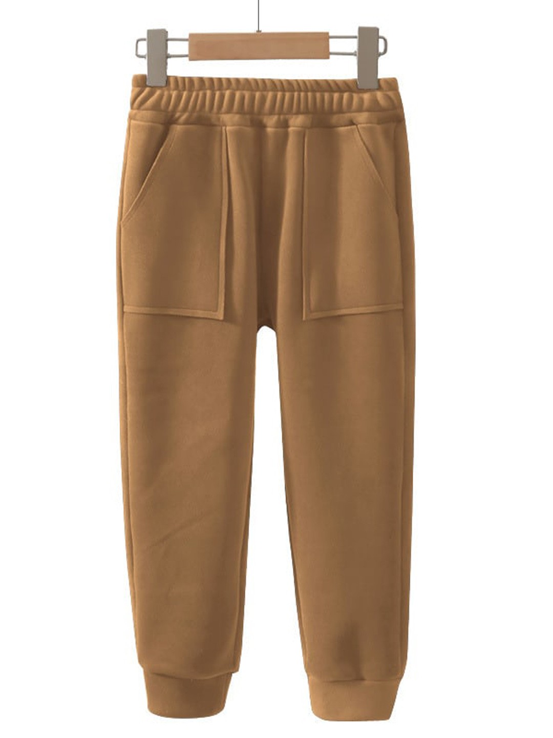 

StyleCast Boys Mid-Rise Easy Wash Joggers, Brown