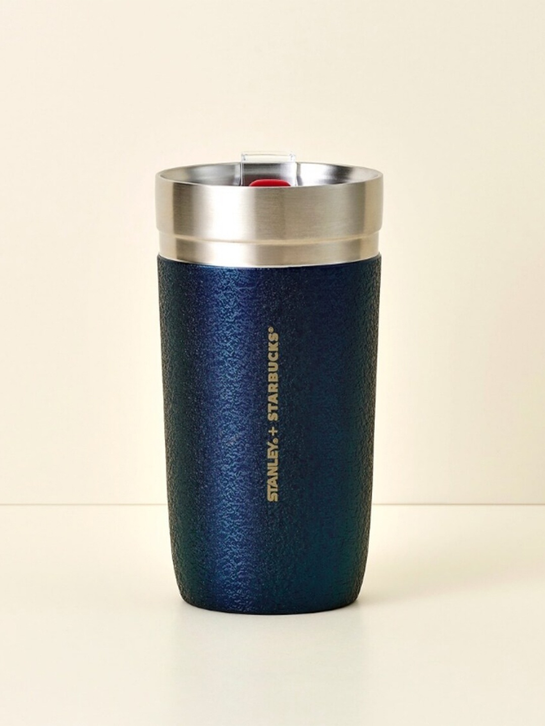 

Starbucks Holiday Collection Navy Blue Printed Stainless Steel Water Bottle 473 ml