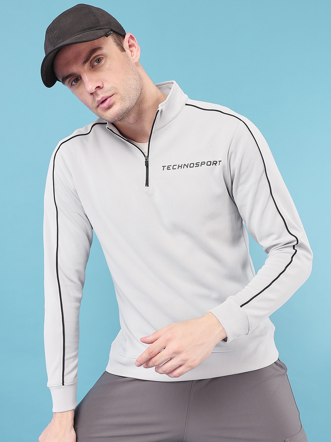 

Technosport Lightweight Antimicrobial Outdoor Sporty Jacket, Off white