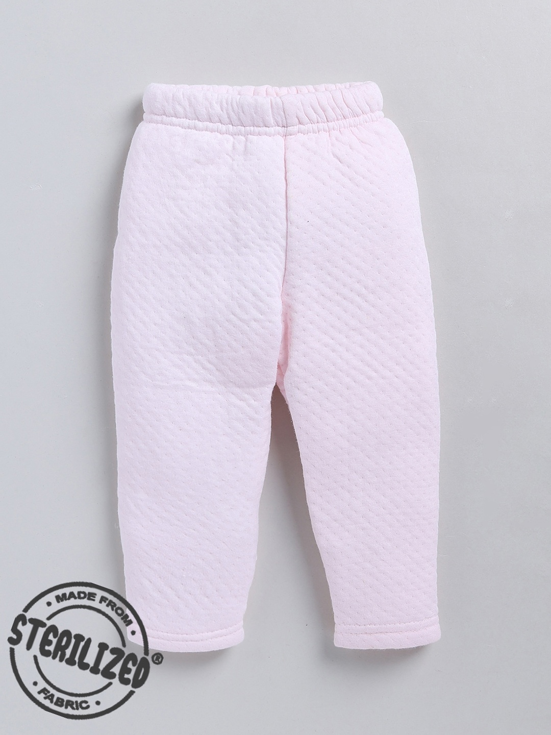 

Moms Love Infant Kids High Rise Cotton Lounge Pants, Pink