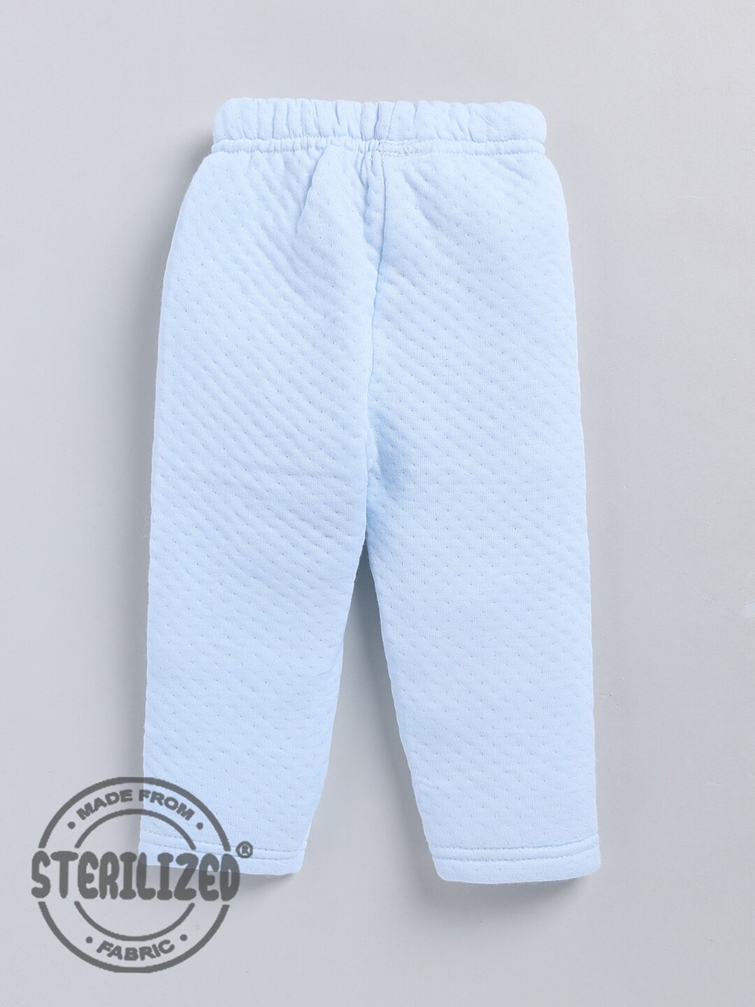 

Moms Love Infants Self Design High Rise Joggers, Blue