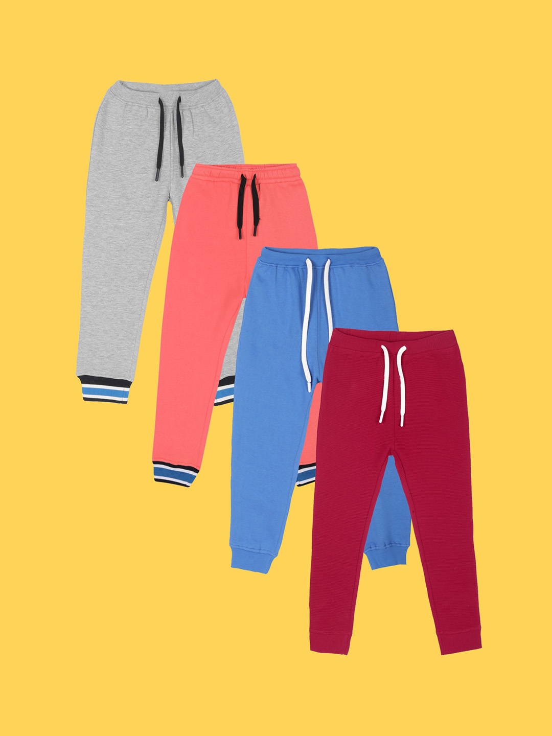 

Anthrilo Boys Multicoloured Relaxed Joggers Trousers, Multi