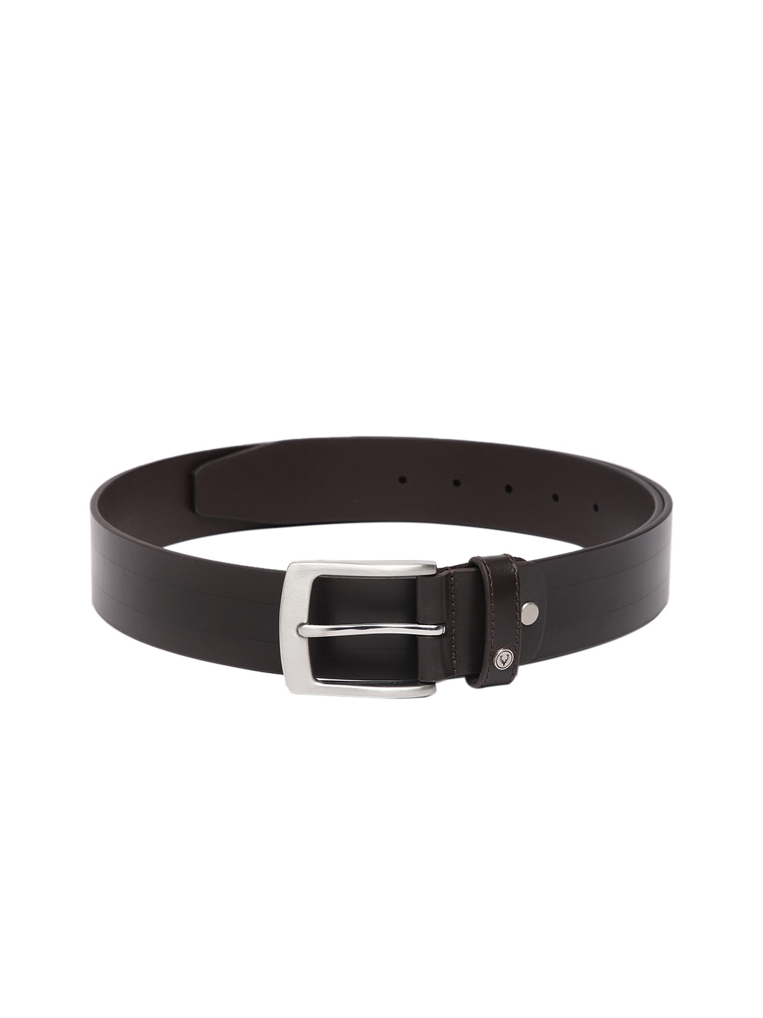 

Allen Solly Men Solid Leather Belt, Black